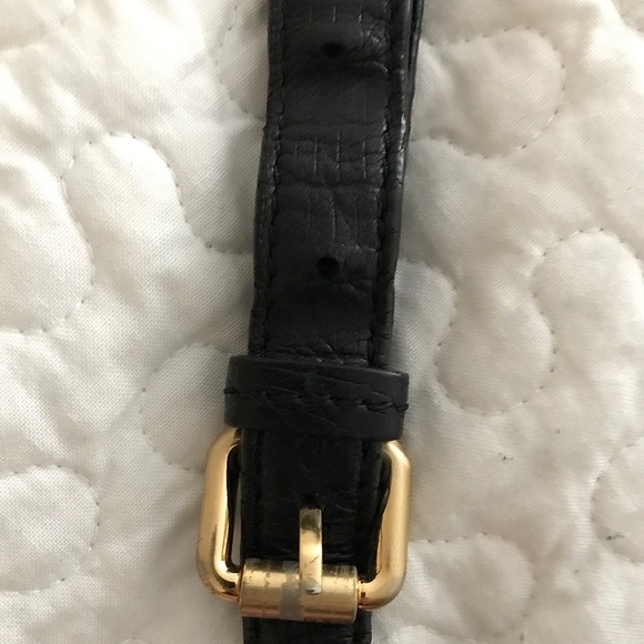 BCBGMaxAzria black leather cross body bag - Picture 7 of 7